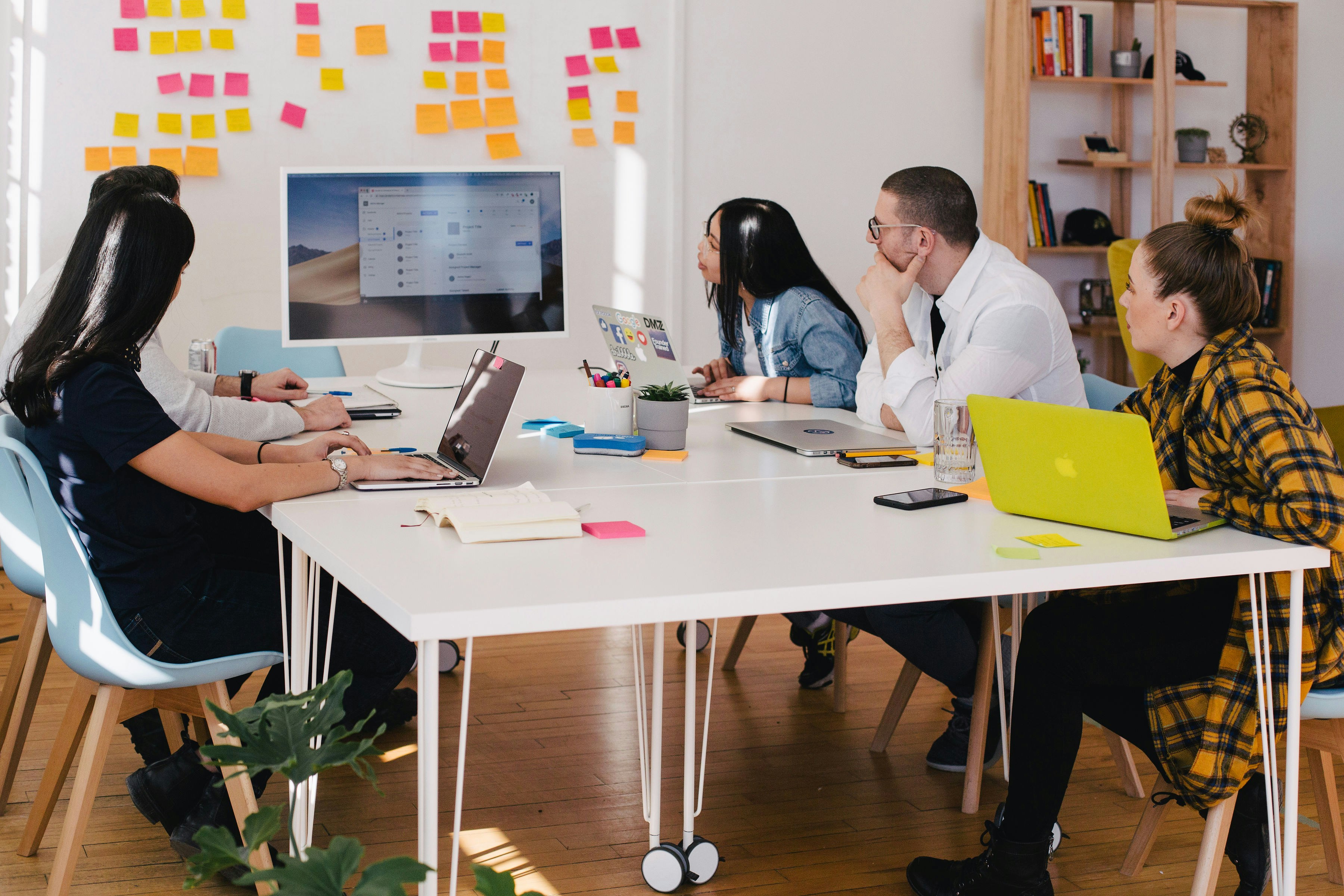 Professional team collaboration